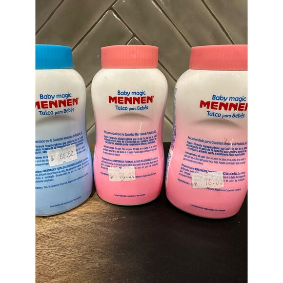 Mennen Baby Magic Powder 7.05oz / Talco para Bebe x 4 - Picture 3 of 4